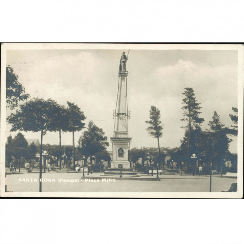 Санта-Роса (Площадь Митре, провинция Ла-Пампа, Аргентина), дата отправки: 10 января 1938 г., издатель: Casa Villares.