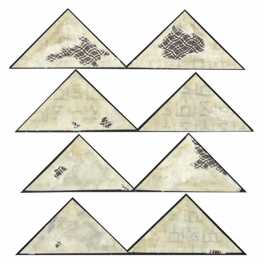 1932, Литва, 5c-2L, Соловьев #319A-#326A, Литография, ВЗ, Авиапочта