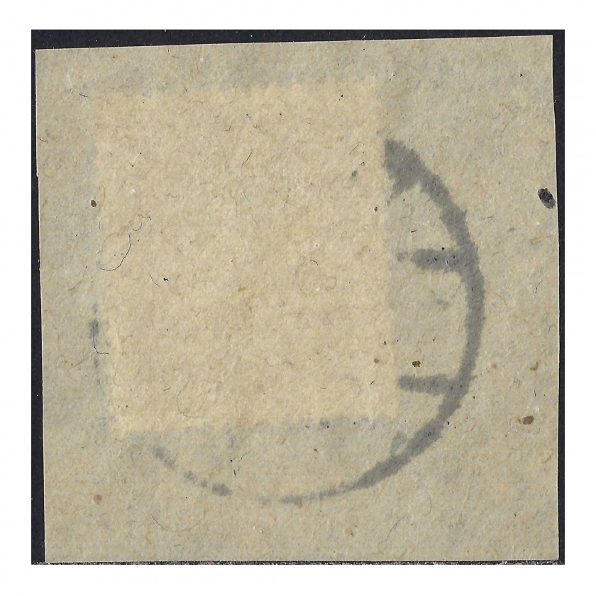 1941, Эстония, 12pf, Соловьев #9, Металлография, P13.5, Без ВЗ