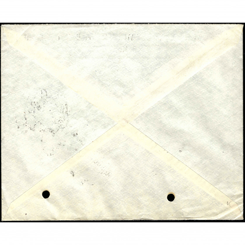 1920, РCФСР, Письмо отправлено из Делегации Королевской миссии Дании в России, находящейся во Владивостоке