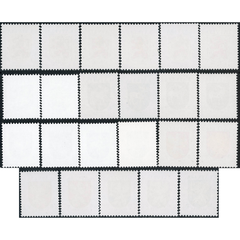 1994, Латвия, 1s-10s, Мишель #371IA-#374IVA, Офсет, Без ВЗ, P13:12.5