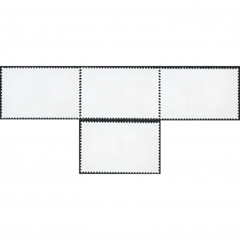 2006, Latvia, 10s-20s, Michel #652-#655, Offset, UnWmk, P14:13.5