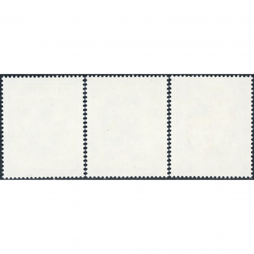 1999, Lithuania, 70c-1.40L, Michel #709-#711, Offset, UnWmk, P13