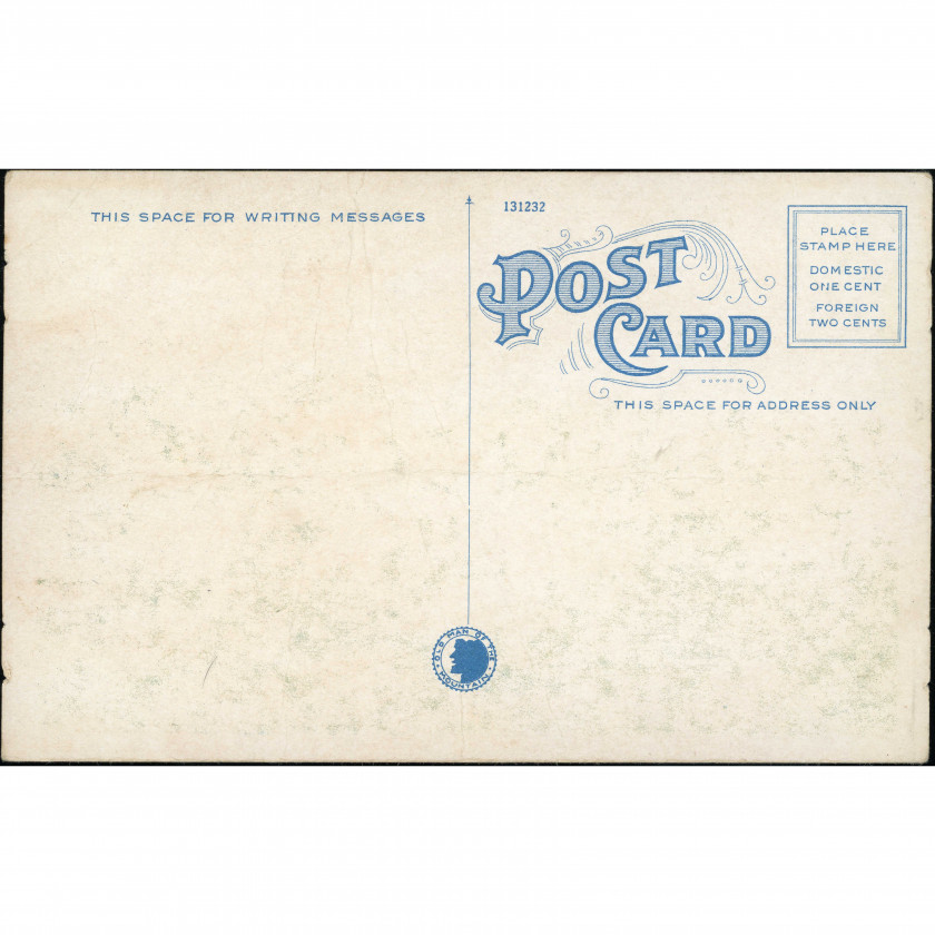 Озеро Уиннипесоки (Нью-Гэмпшир, США), год: 1910-е – 1920-е, издатель: Серия «Old Man of the Mountain».