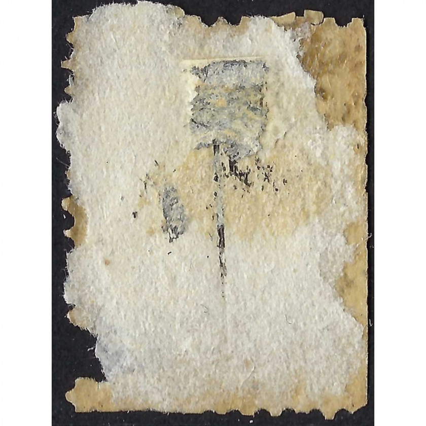 1860, Poland, 10k, Fischer #1, Typographed, UnWmk, P11½ - 12¾, First Polish Stamp