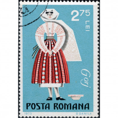 (ERROR) 1973, Romania, 2.75L, Michel #3114, O...