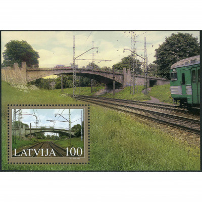 2005, Latvia, 100s, Michel Block 20, Ofset, B...