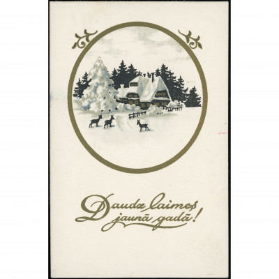 European Litho (Series 1012): Winter Landscap...