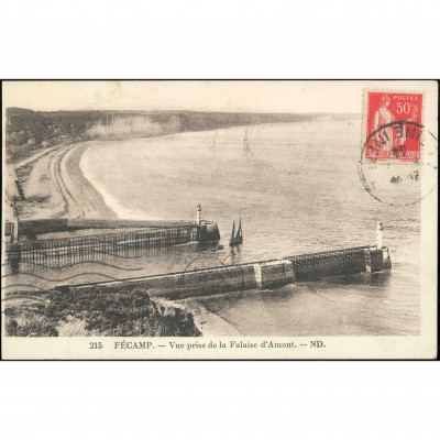 Фекан (утес Амон, Франция), год: 1934 (по дат...