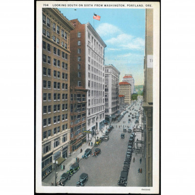 Portland (Sixth Avenue, Oregon, USA), year: 1...