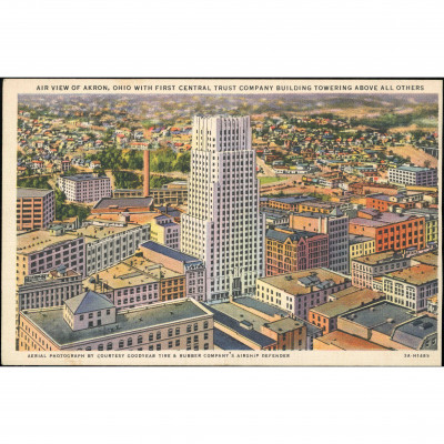 Akron (Ohio, USA), year: 1933 (Curt Teich cod...