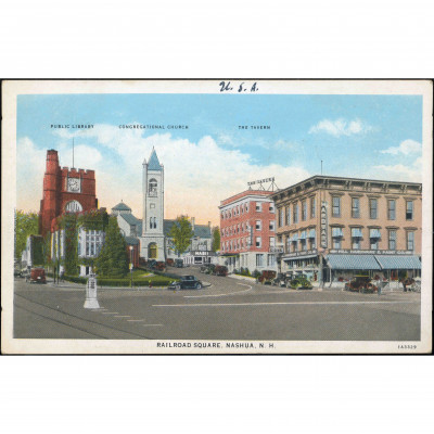 Nashua (Railroad Square, New Hampshire, USA)...