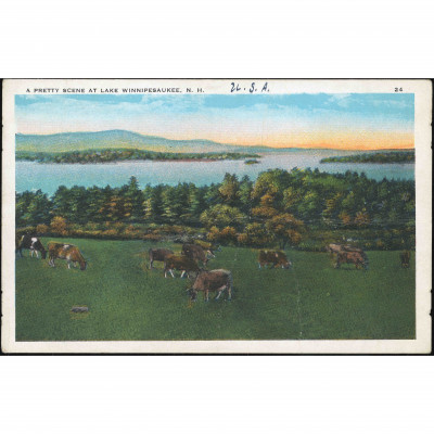 Lake Winnipesaukee (New Hampshire, USA), year...
