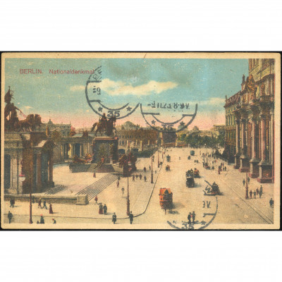 Berlin (Kaiser Wilhelm I Memorial and City Pa...