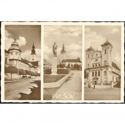 Prešov (Czechoslovakia / Slovakia), date mail...