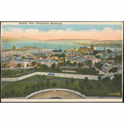 Quebec City (View from Parliament Buildings...
