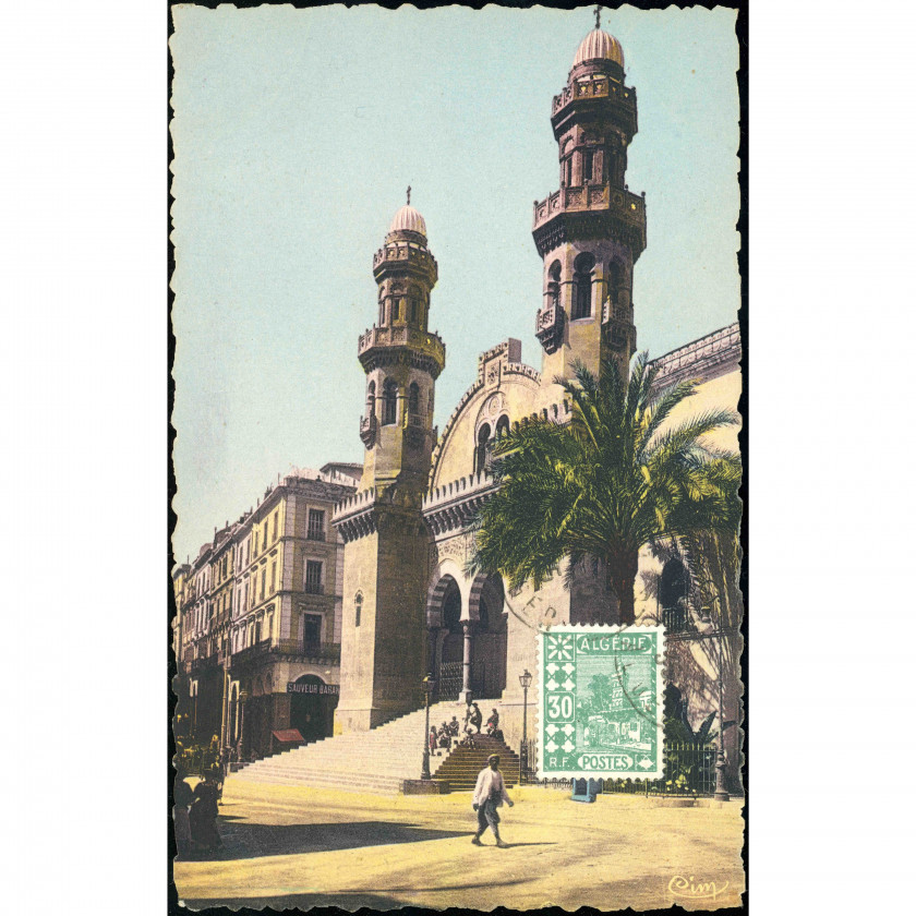 Algiers (Algeria) — The Cathedral, period: 1930s, publisher: Combier Mâcon (Cim).