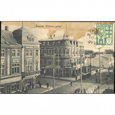 Šiauliai (Lithuania) — Vilniaus street, perio...