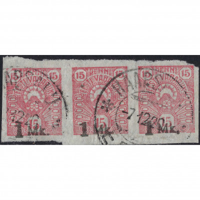 1920, Эстония, 1m/15p, Соловьев #23, Типограф...