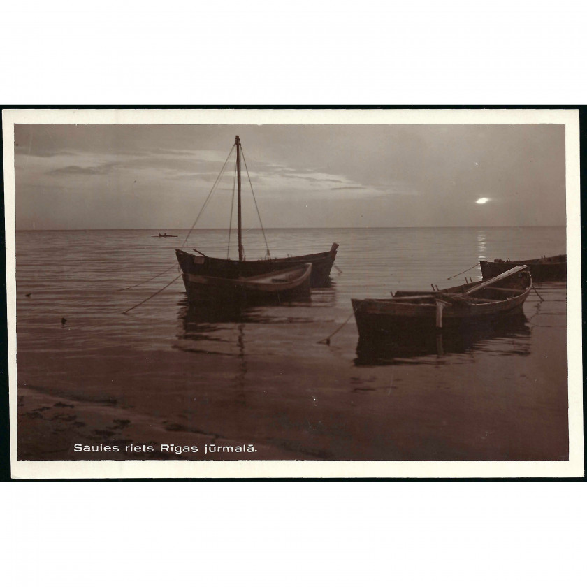 Atklātne, Saules riets Rīgas jūrmalā