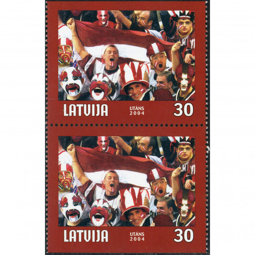 2004, Латвия, 30s, Мишель #610Do-#610Du, Офсет, Без ВЗ, P13:14