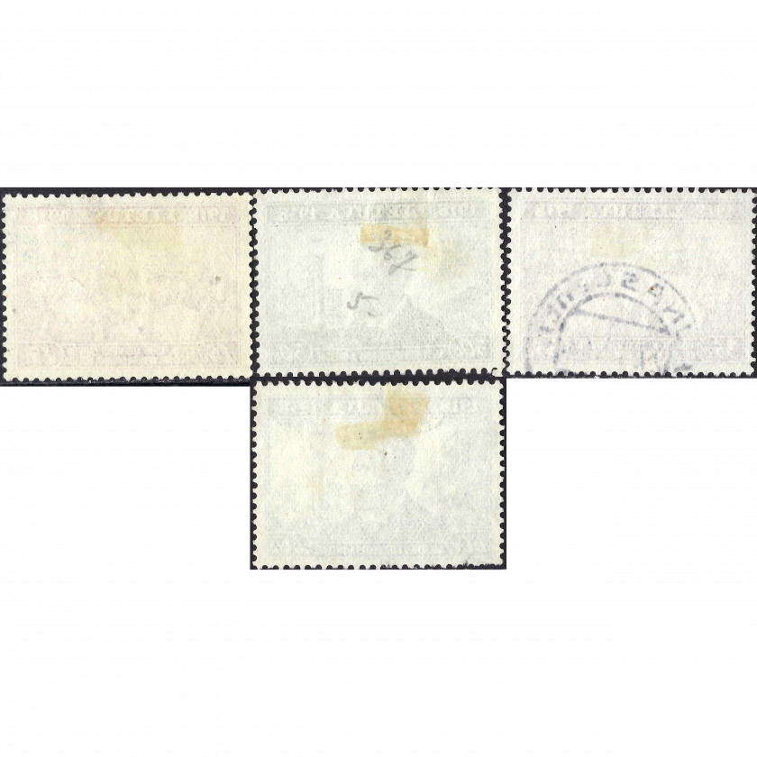 1939, Литва, 15c-60c, Соловьев #416-#419, Металлография, Без ВЗ, P12.75:13.75