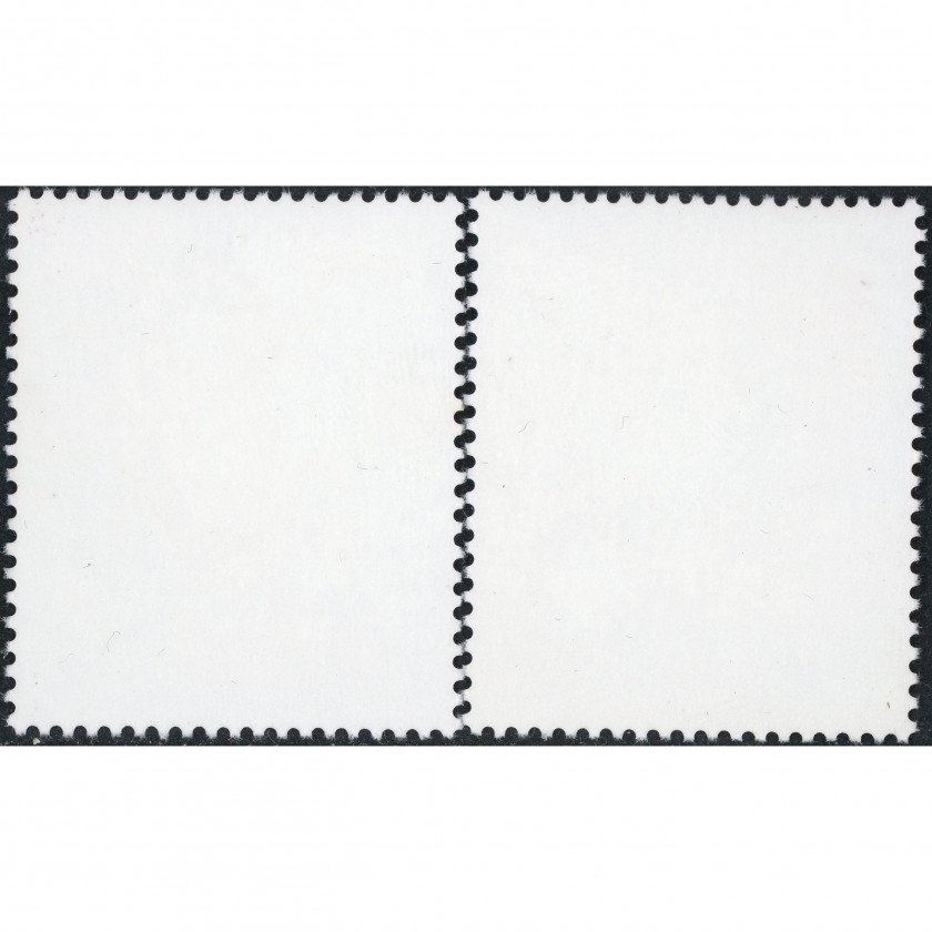 1995, Latvia, 16s-50s, Michel #414-#415, Offset, UnWmk, P14:13