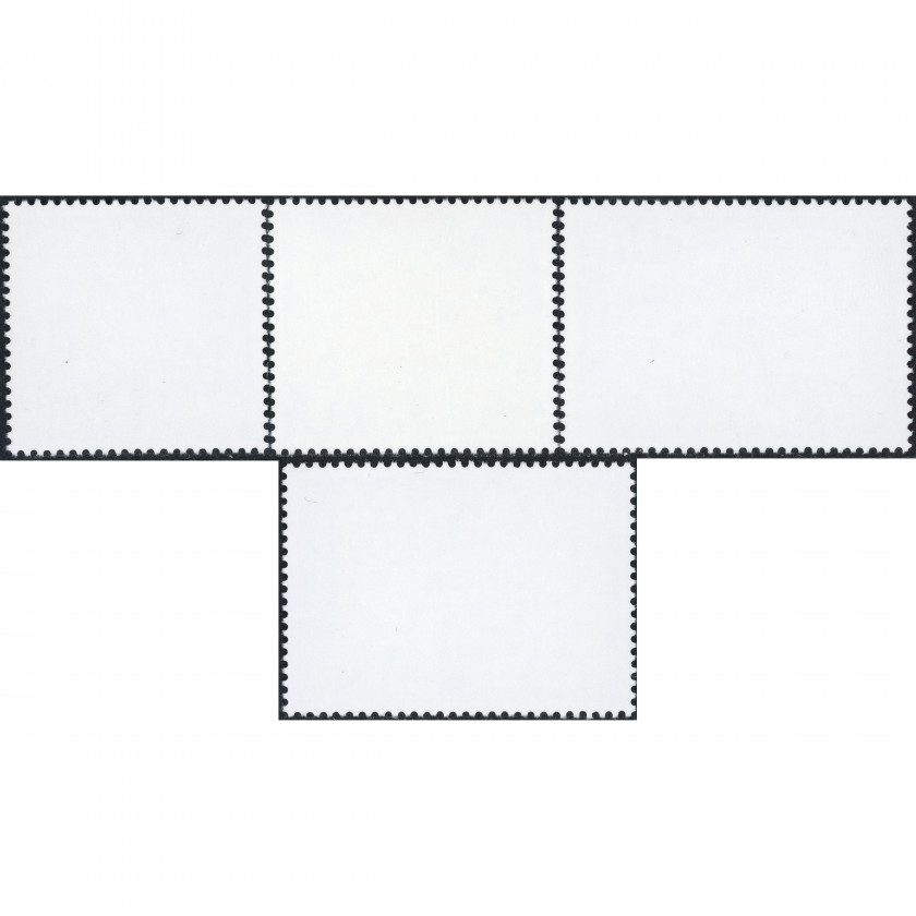 1996, Latvia, 8s-30s, Michel #440-#443, Offset, UnWmk, P14