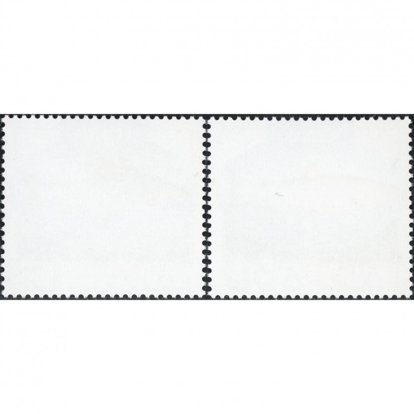 2003, Латвия, 15s-30s, Мишель #594A-#595A, Офсет, Без ВЗ, P14