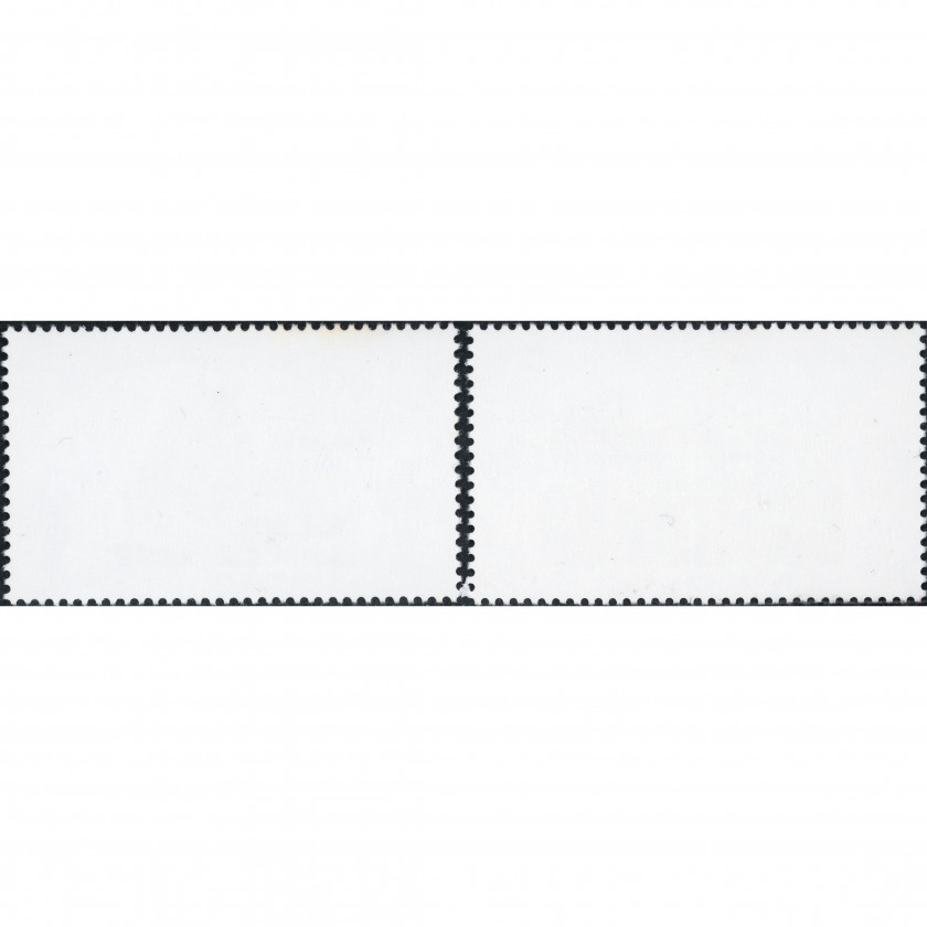 2007, Latvia, 36s-45s, Michel #702-#703, Offset, UnWmk, P14