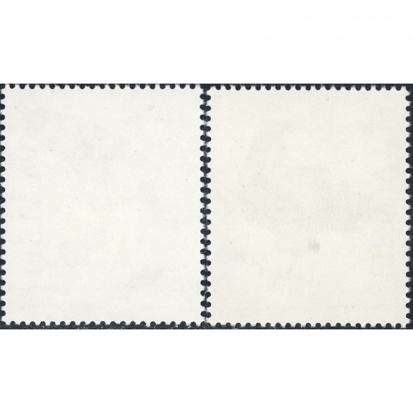 2000, Lithuania, 1L-2L, Michel #731-#732, Offset, UnWmk, P13
