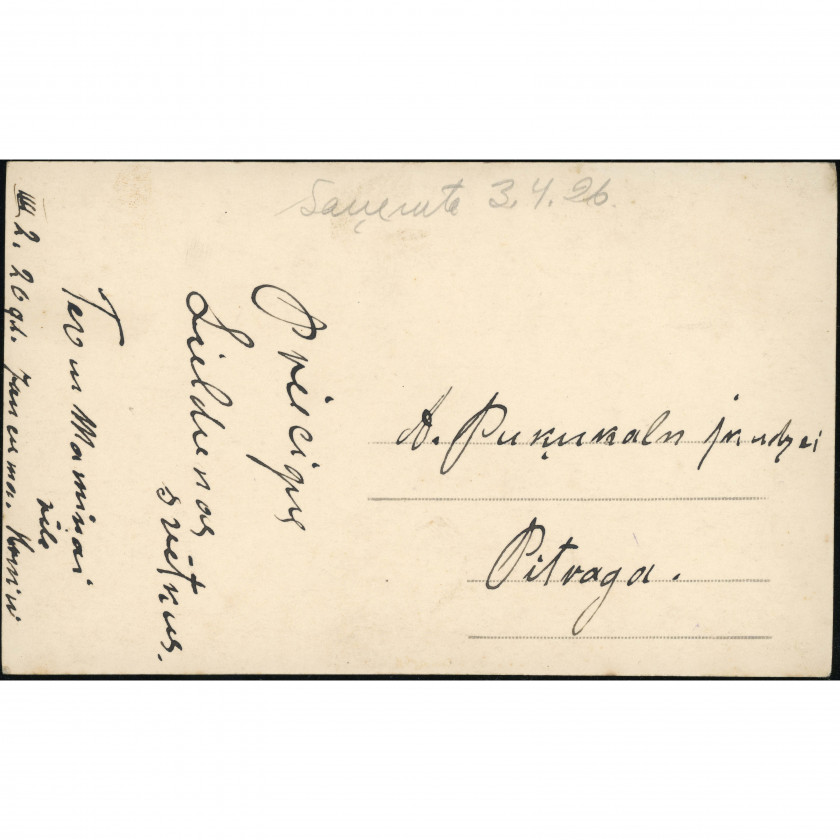 Unknown Publisher (Religious Postcard): The Good Shepherd. Handwritten in 1926 (Pitrags)