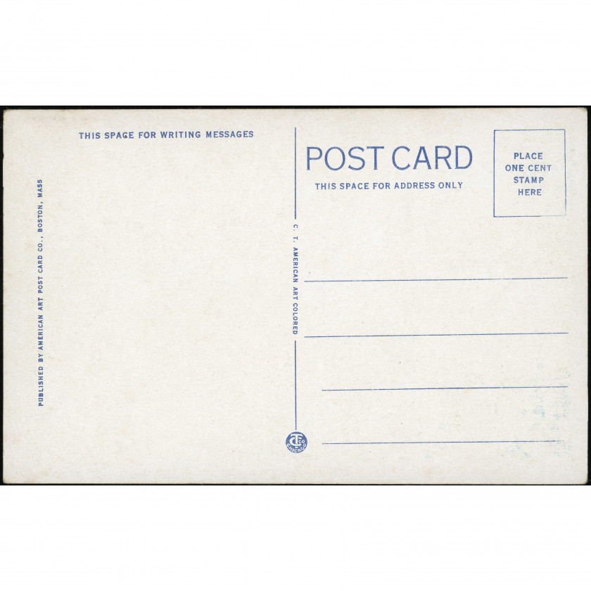 Franconia Notch (White Mountains, New Hampshire, USA), year: 1920 (Curt Teich code), publisher: American Art Post Card Co. (Boston) / Curt Teich (Chicago).