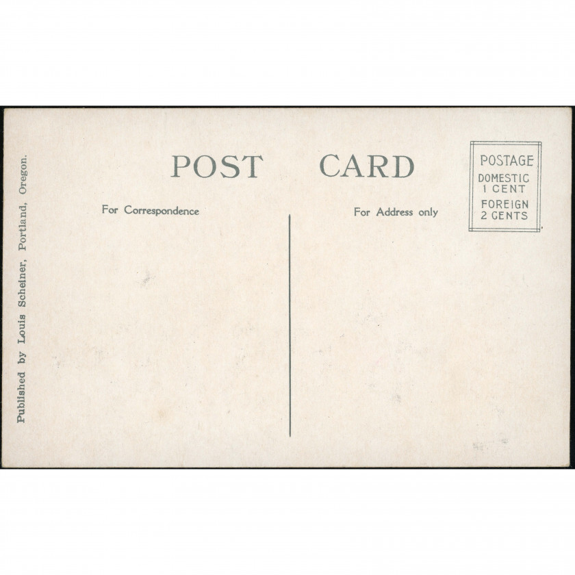 Portland (Central Public Library, Oregon, USA), year: 1910s, publisher: Louis Scheiner (Portland).