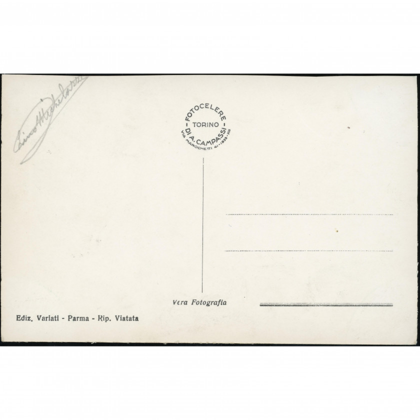 Busseto (Roncole, Parma, Italy) — Birthplace of Giuseppe Verdi, period: photo paper dated 1935, publisher: Ediz. Variati (Parma) / Fotocelere (Turin).