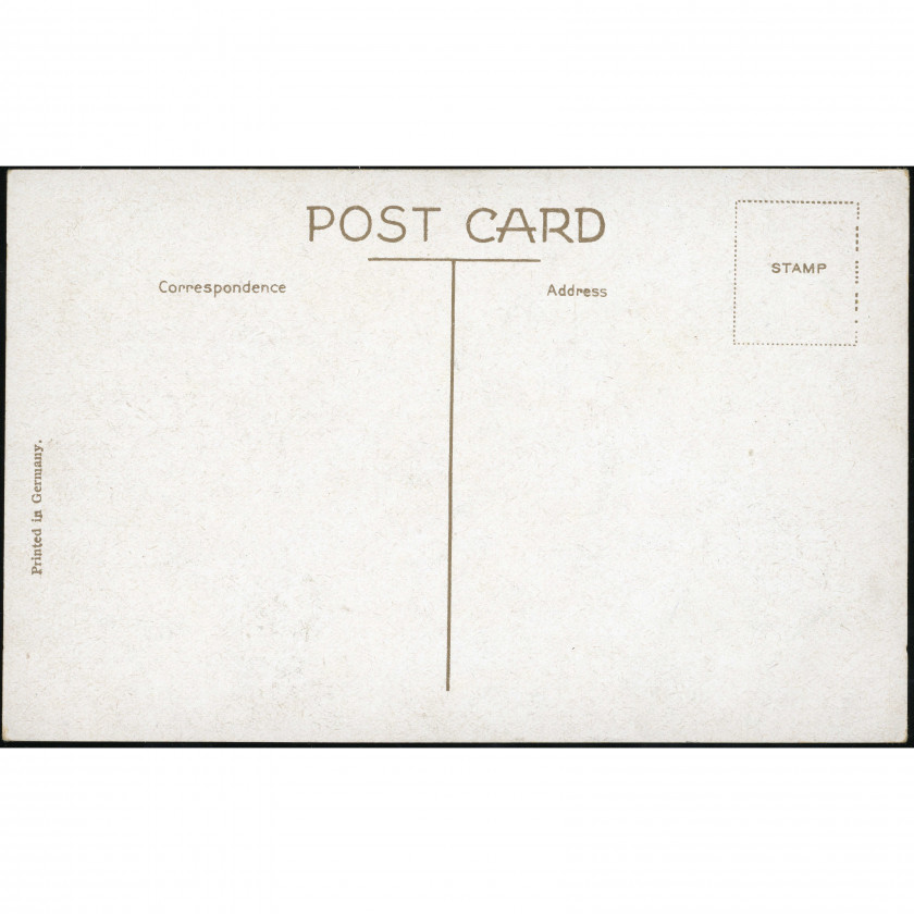 Dublin (Ireland) — The Bank of Ireland and College Green, period: 1932 (based on the stamp), publisher: Printed in Germany.