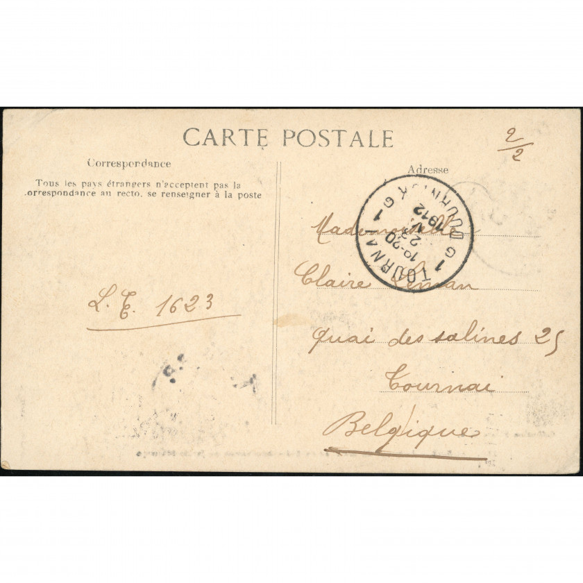 Algiers (Algeria) — Interior of the tomb of Sidi Abderrahman, period: 1912, publisher: Collection Idéale P. S. (Algiers)