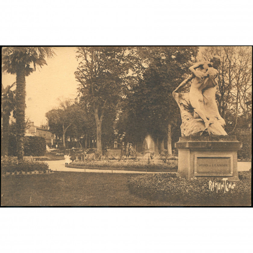Larošela (Botāniskais dārzs, Francija), gads: 1920.-1930. gadi, izdevējs: Editions artistiques Raymond Bergevin (Larošela).