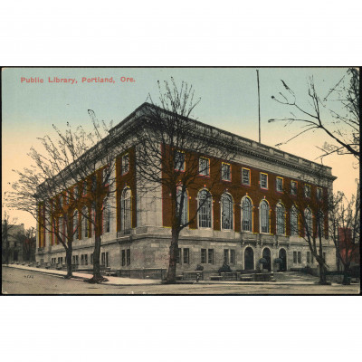 Portland (Central Public Library, Oregon, USA...