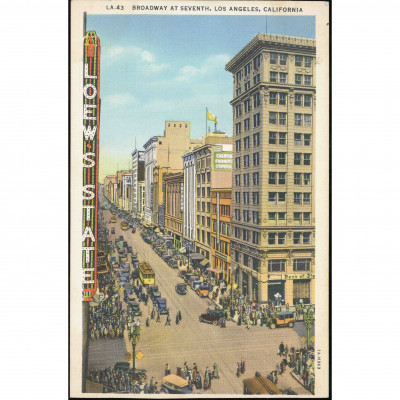 Los Angeles (Broadway at Seventh Street, Cali...
