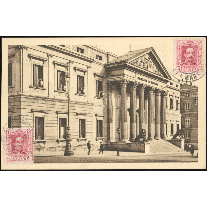Мадрид (Конгресс депутатов, Испания), год: конец 1920-х – 1930 (до 1931 г.), издатель: Kallmeyer y Gautier (Мадрид).