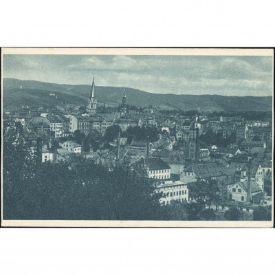 Reichenberg / Liberec (City panorama, Czechos...