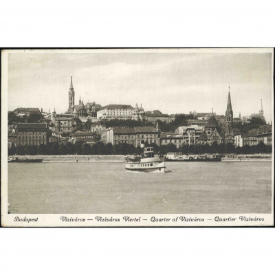 Budapest (Viziváros Quarter, Hungary), date m...