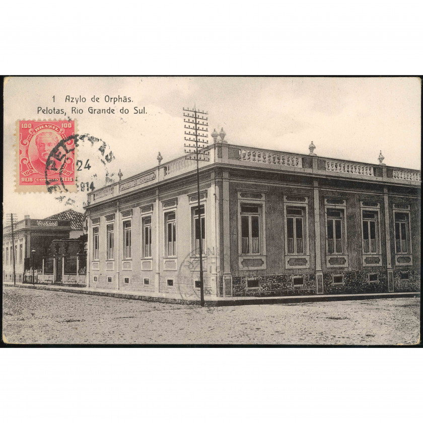Pelotasa (Bērnunams, Brazīlija), nosūtīšanas gads: 1914., izdevējs: A MISCELLANEA (Porto Alegre — Pelotas).