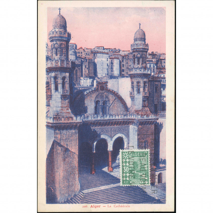 Algiers (Algeria) — The Cathedral, period: 1920s–1930s, publisher: Photo Albert (Algiers).