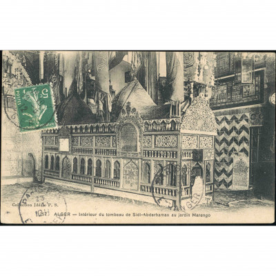 Algiers (Algeria) — Interior of the tomb of S...