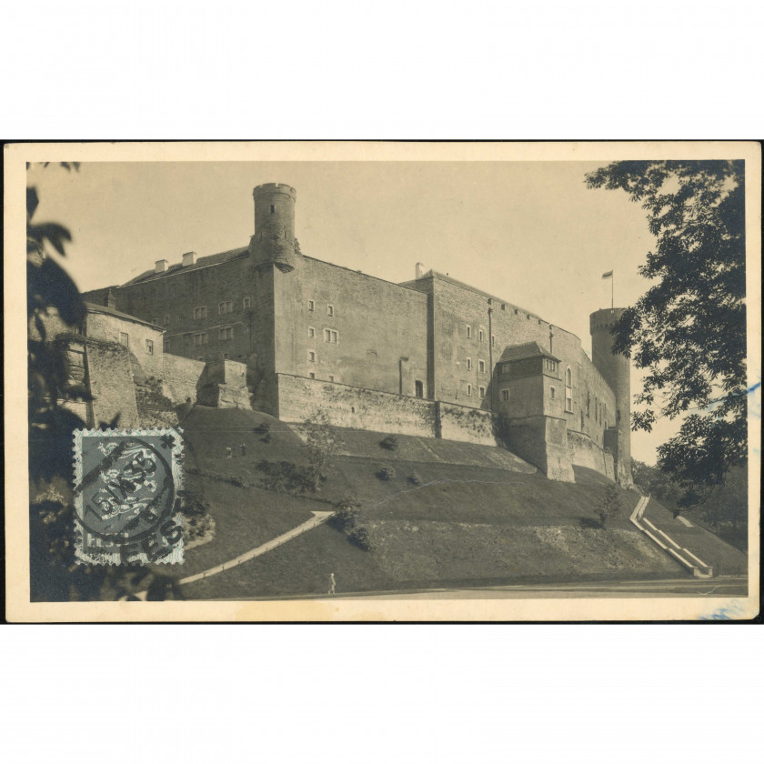Tallina (Igaunija) — Toompea pils, perioda datējums: 1931. gada septembris, izdevējs: Brāļi Parikasi (Tallina).