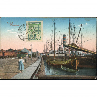 Klaipėda (Memel) (Lithuania) — Winter Harbor...