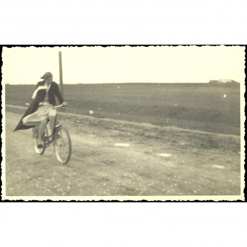 Photography, Woman on a Bicycle