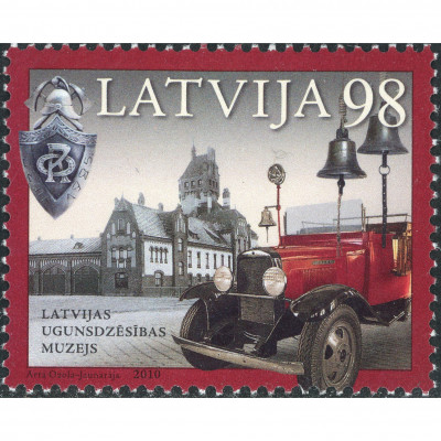 2010, Latvia, 98s, Michel #787, Offset, UnWmk...